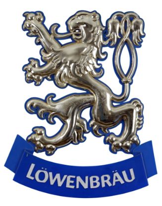 Picture of Lowenbrau Beer Advertising Sign